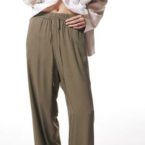 H& drawstring wide leg pull on pants